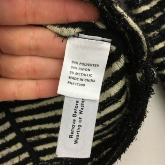 Madewell Hi-Line sequin zip up cardigan XS - Picture 7 of 9